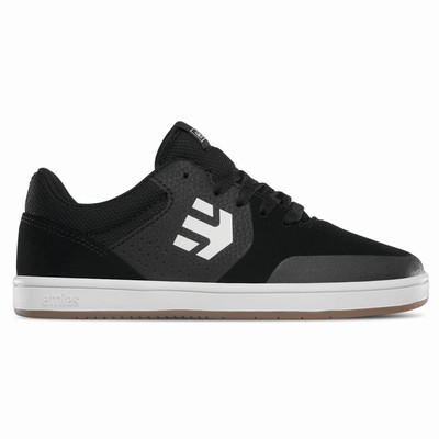 Tenis Etnies MARANA Negros/Blancos Para Niño MX876-MCG